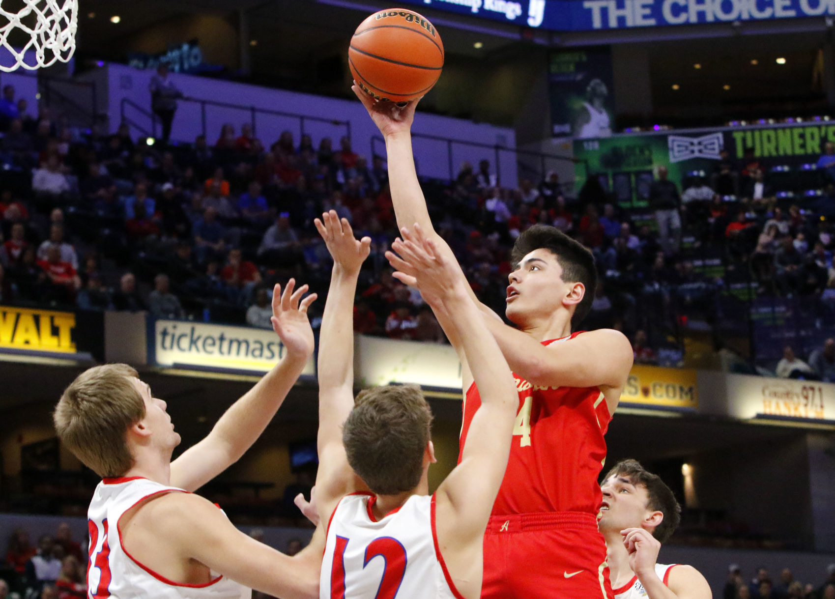 Boys basketball Class 2A state final - Andrean vs. Linton-Stockton